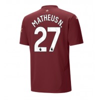 Manchester City Matheus Nunes #27 Kolmaspaita 2024-25 Lyhythihainen